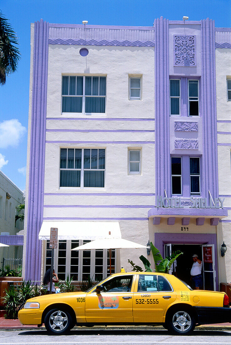 Hotel Shelley, Collins Avenue, South Beach, Miami, Florida, USA