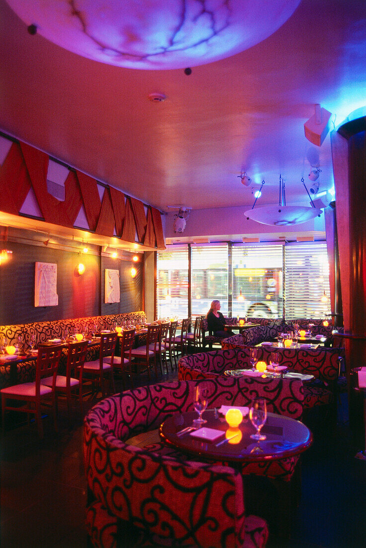 Restaurant Afterglo, South Beach, Miami, Florida, USA