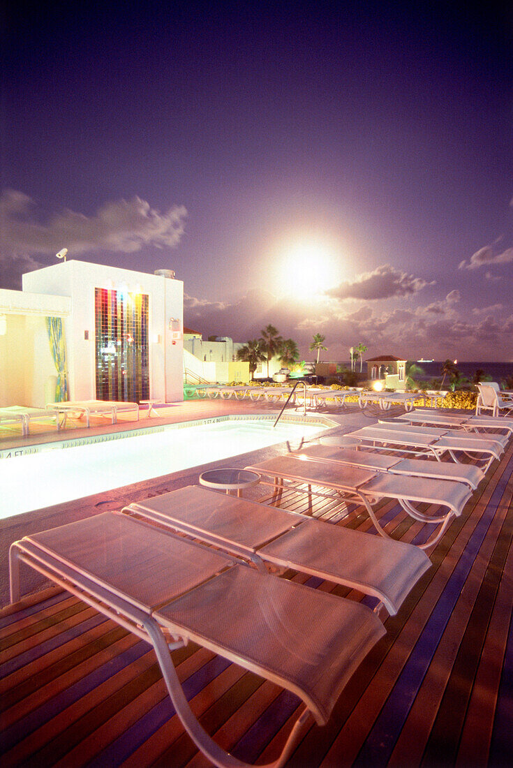 Swimming Pool, Spa Bereich, THE HOTEL, South Beach, Miami, Florida, USA