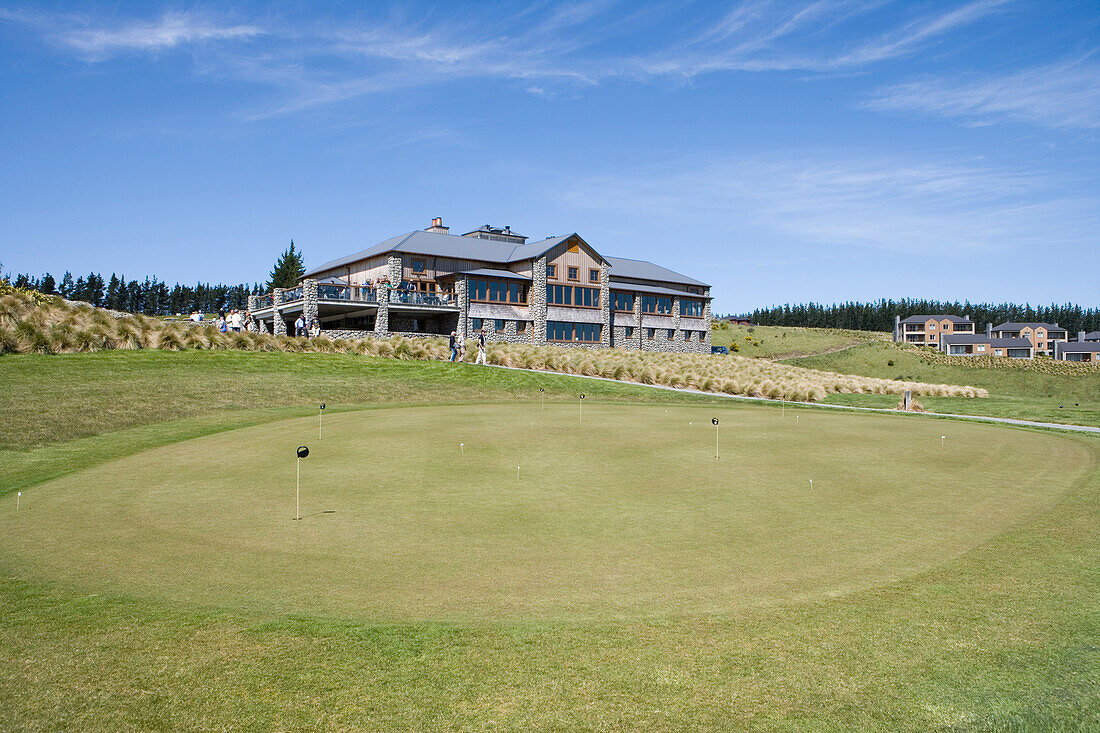 Putting Green at Terrace Downs High Country Resort, Near Mt. Hutt, Canterbury, South Island, New Zealand