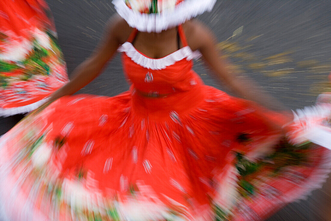 Exotic Dancers from Mauritius, Schlitz International Festival, Schlitzerlaender Trachten- und Heimatfest, Schlitz, Vogelsberg, Hesse, Germany
