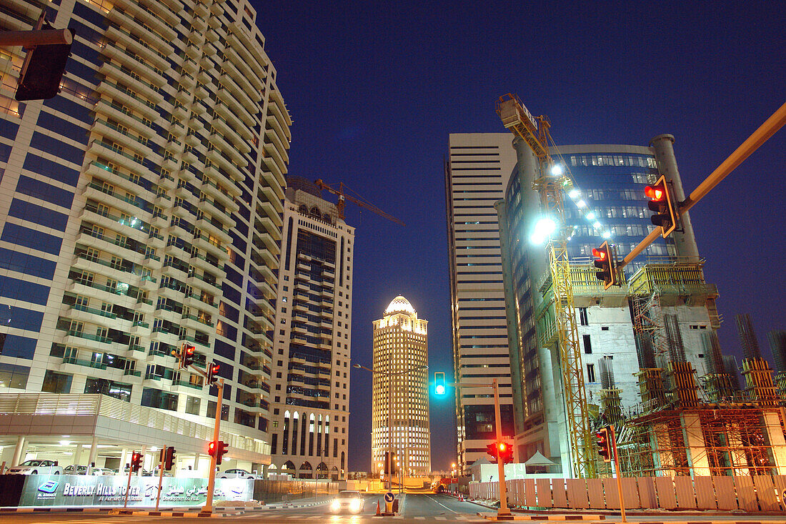 Modern Buildings in Doha, Qatar