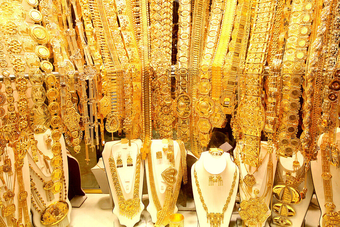Gold Souk in Dubai, United Arab Emirates, UAE
