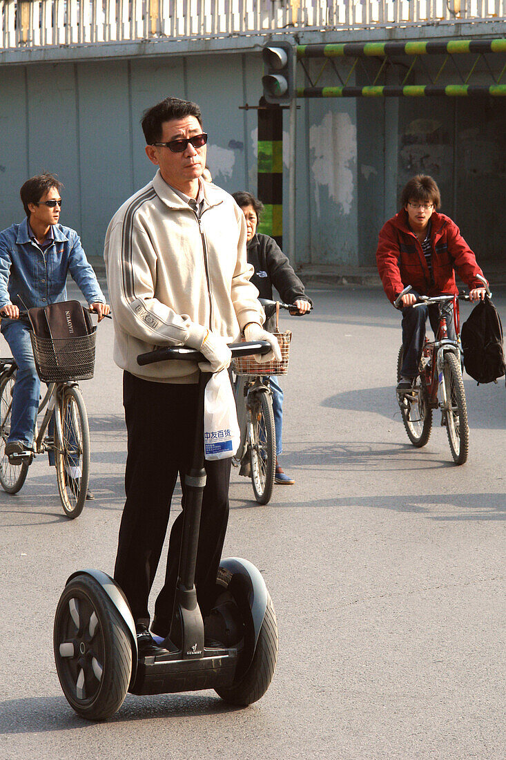 Segway Driver in Beijing, China