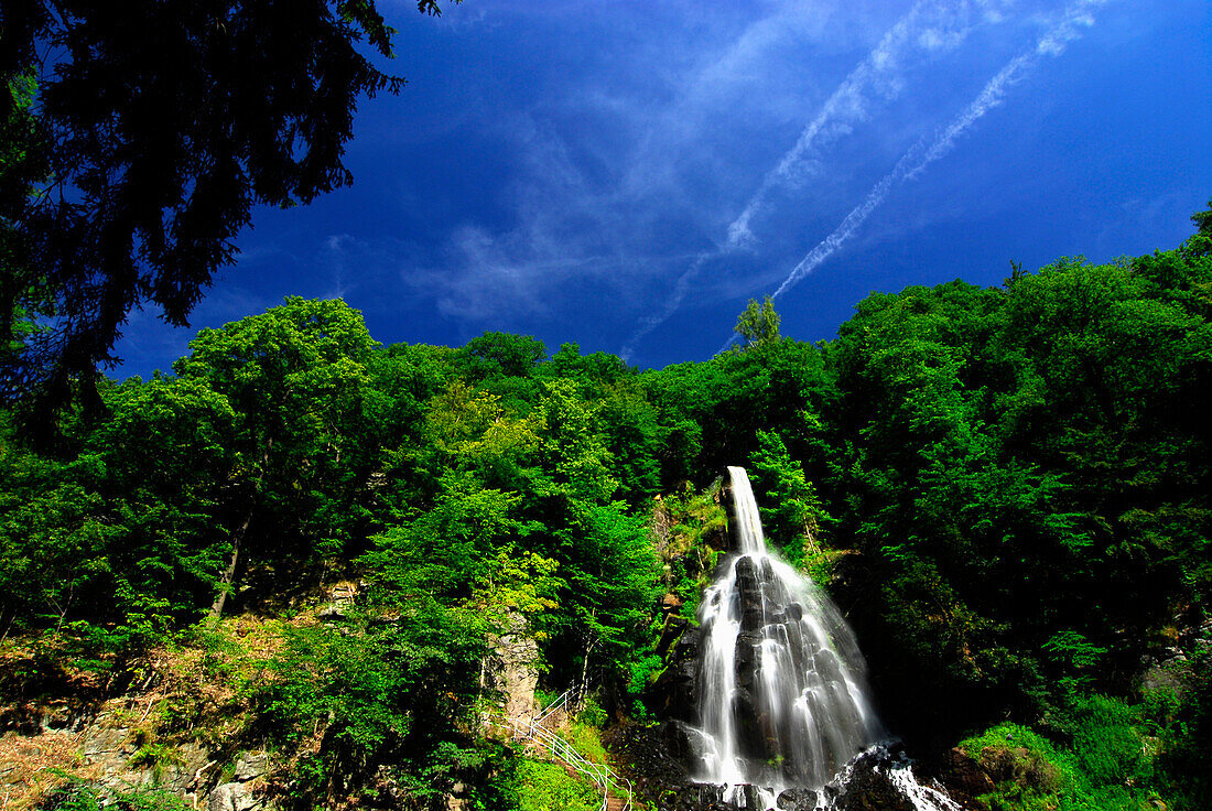 Trusetaler Wasserfall, Trusetal, Thüringen, Deutschland