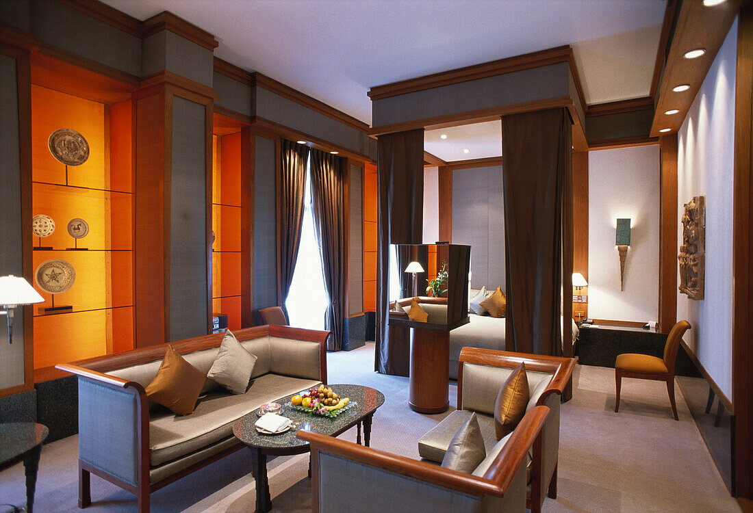 Garden Suite, Hotel Sukhothai, Urlaub, Luxus, Bangkok, Thailand