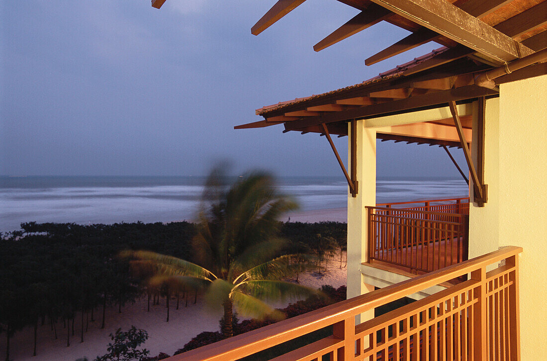 View from the balcony in the evening, Sea, Furama Resort, Holiday, Hotel, Danang, Vietnam