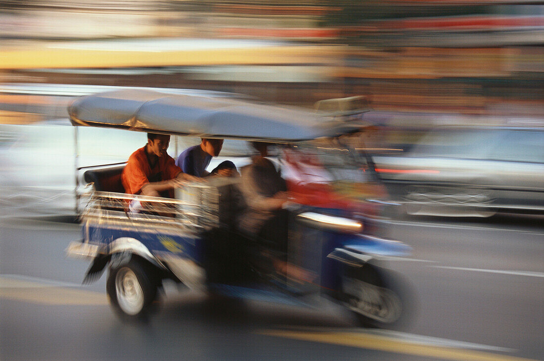 Tuk-Tuk cab, Bangkok, Thailand