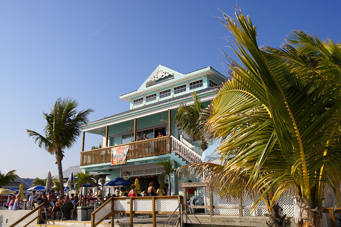 Jimmy B.'s beach bar, Fort Myers Beach, Florida, USA