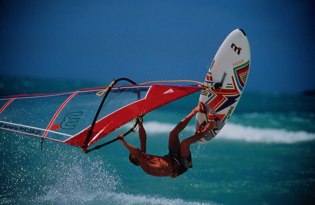 Windsurfer, Kailua Beach, Hawaii, USA