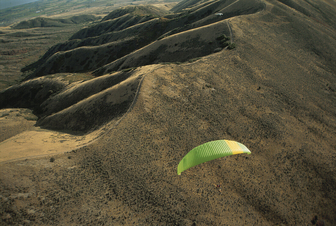 Paragliding bei Salt Lake City, USA