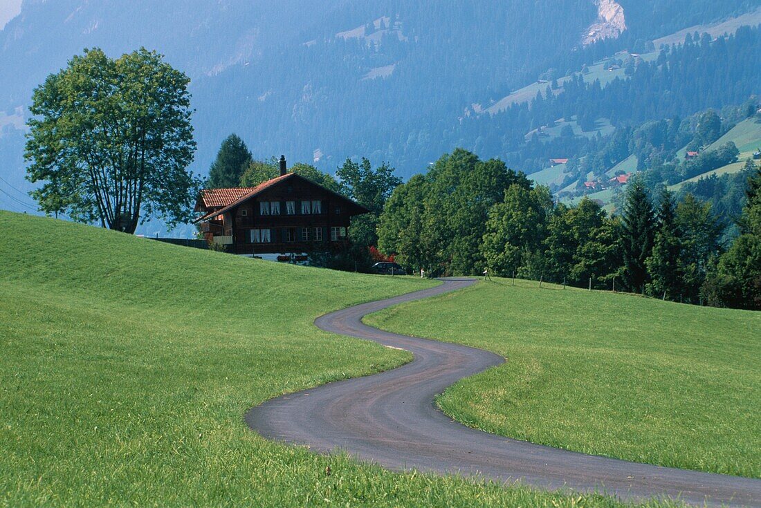 Bauernhaus im Emmental, Kanton Bern, Schweiz