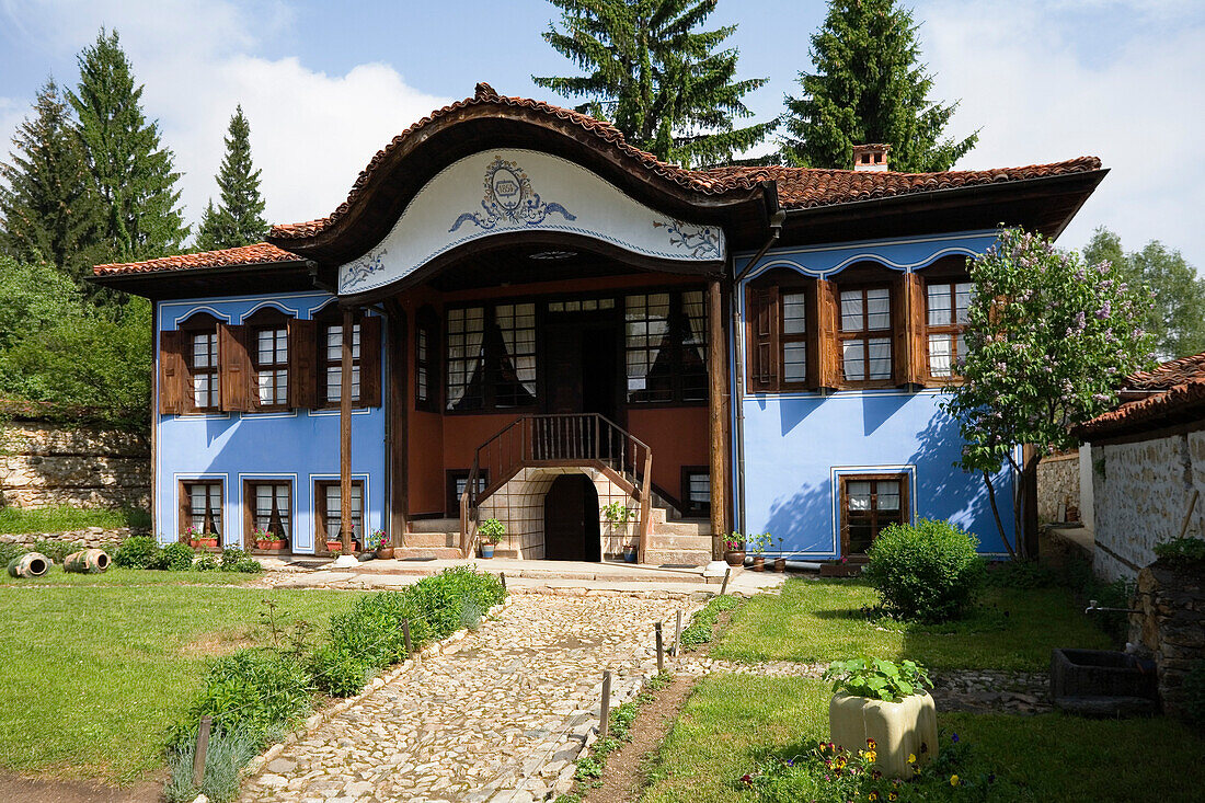 Ljutov house, museum town Koprivstiza, Bulgaria