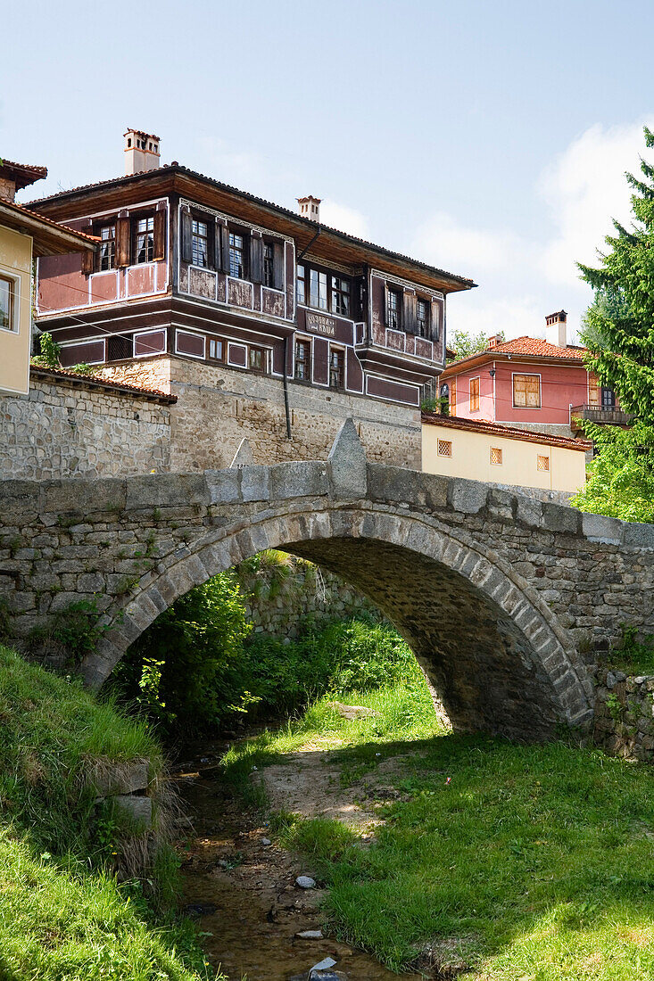 bridge of the first gunshot, museum town Koprivstiza, Bulgaria