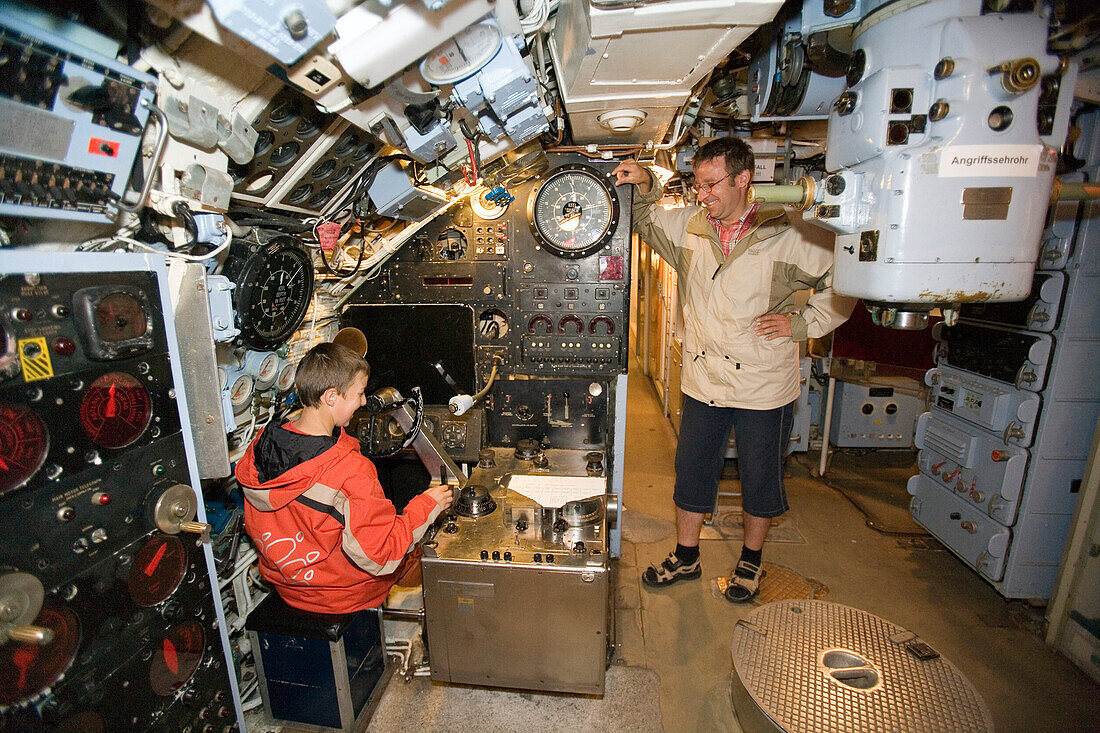 Museum, Submarine, Sassnitz, Rügen, Mecklenburg-Western Pomerania, Germany