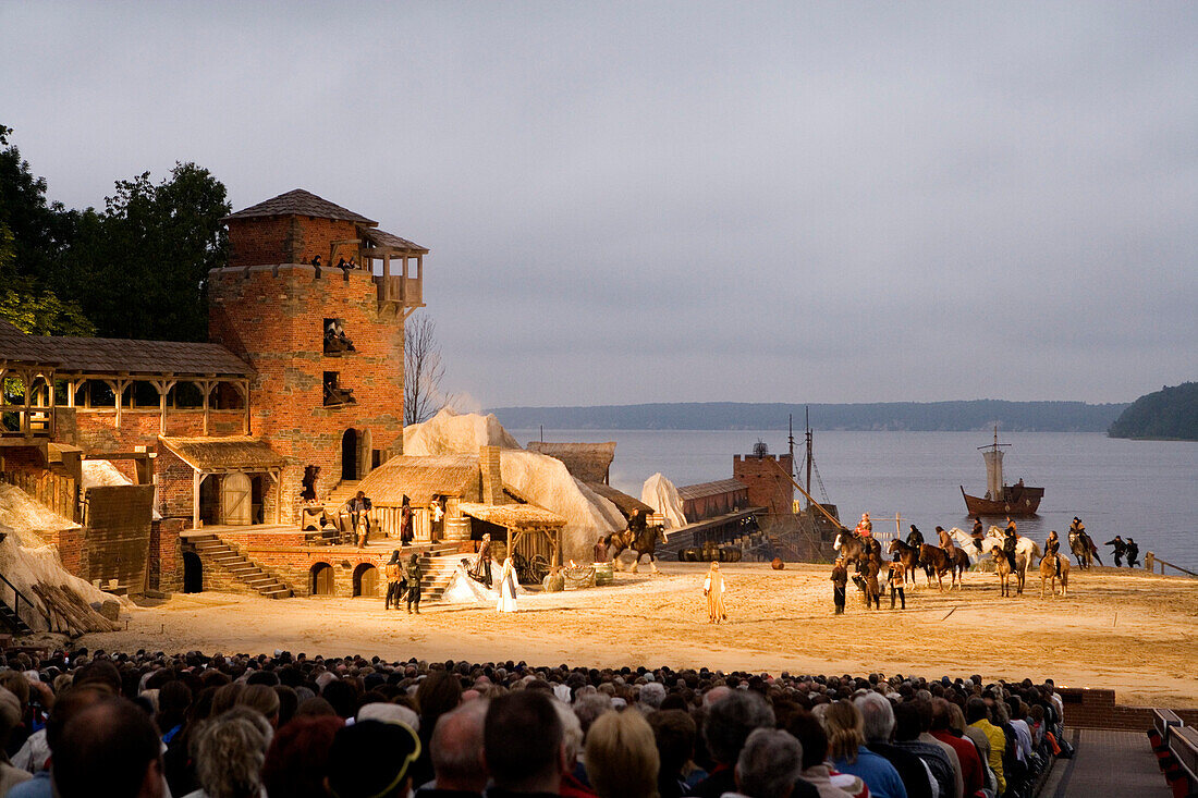 Störtebeker Festival, Ralswiek, Rügen, Baltic Sea, Mecklenburg-Western Pomerania, Germany