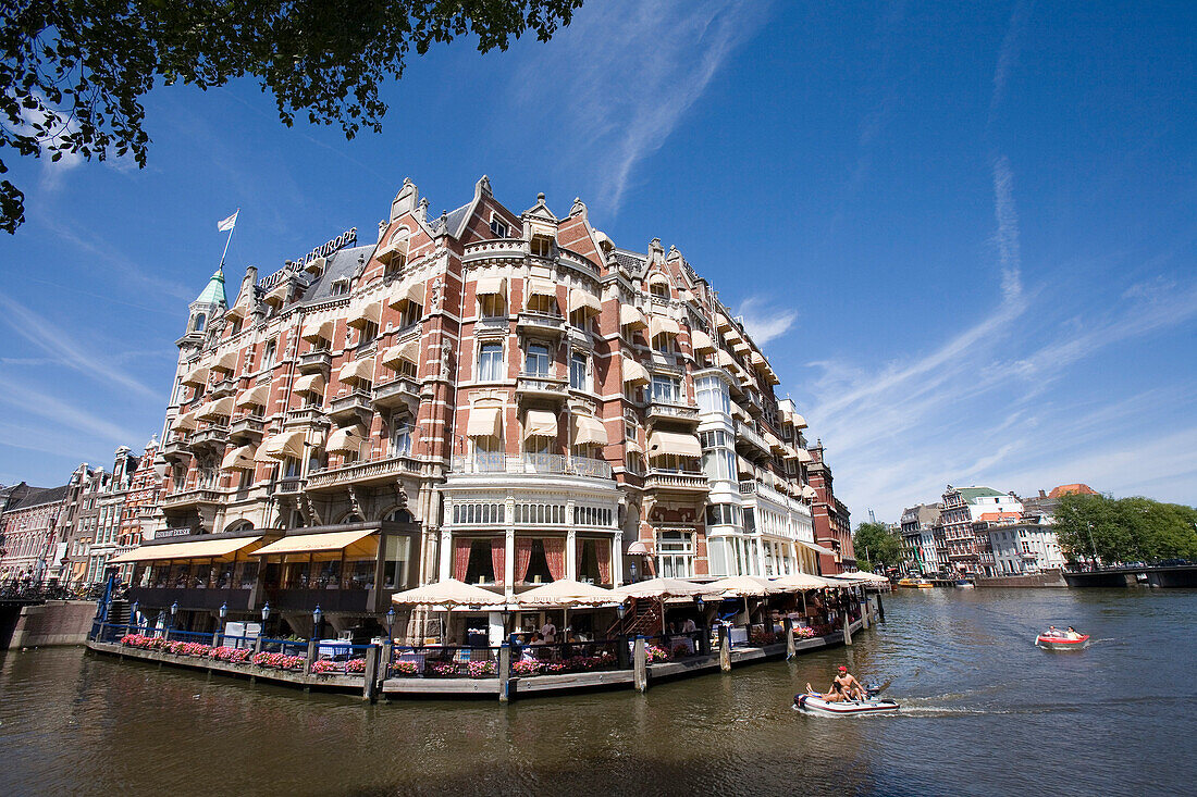 Hotel de L Europe, Amstel, Amsterdam, Niederlande