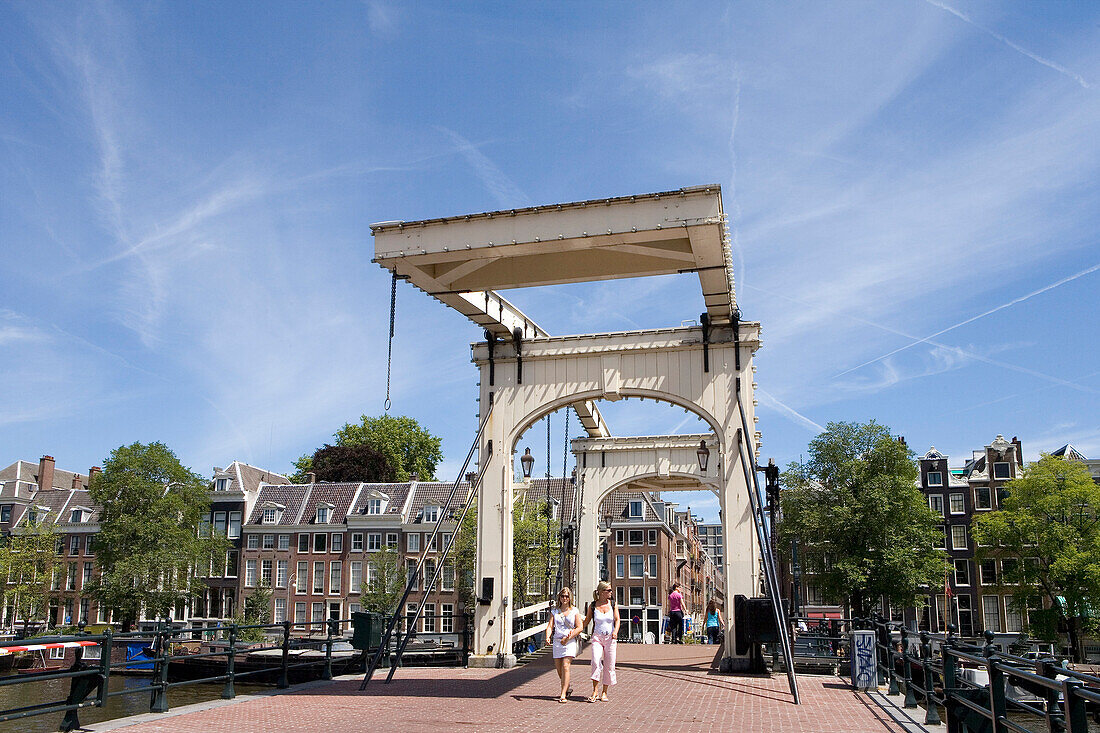 Magere Brug, Amstel, Amsterdam, Netherlands