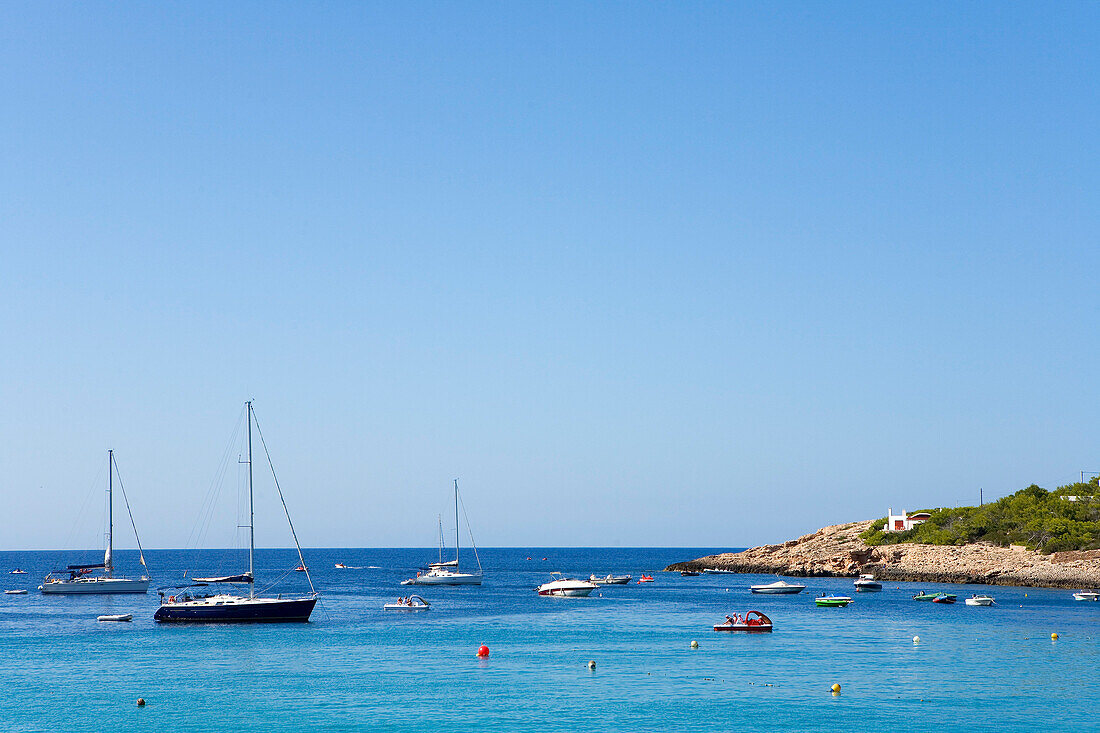 Bucht von Portinatx, Ibiza, Balearen, Spanien