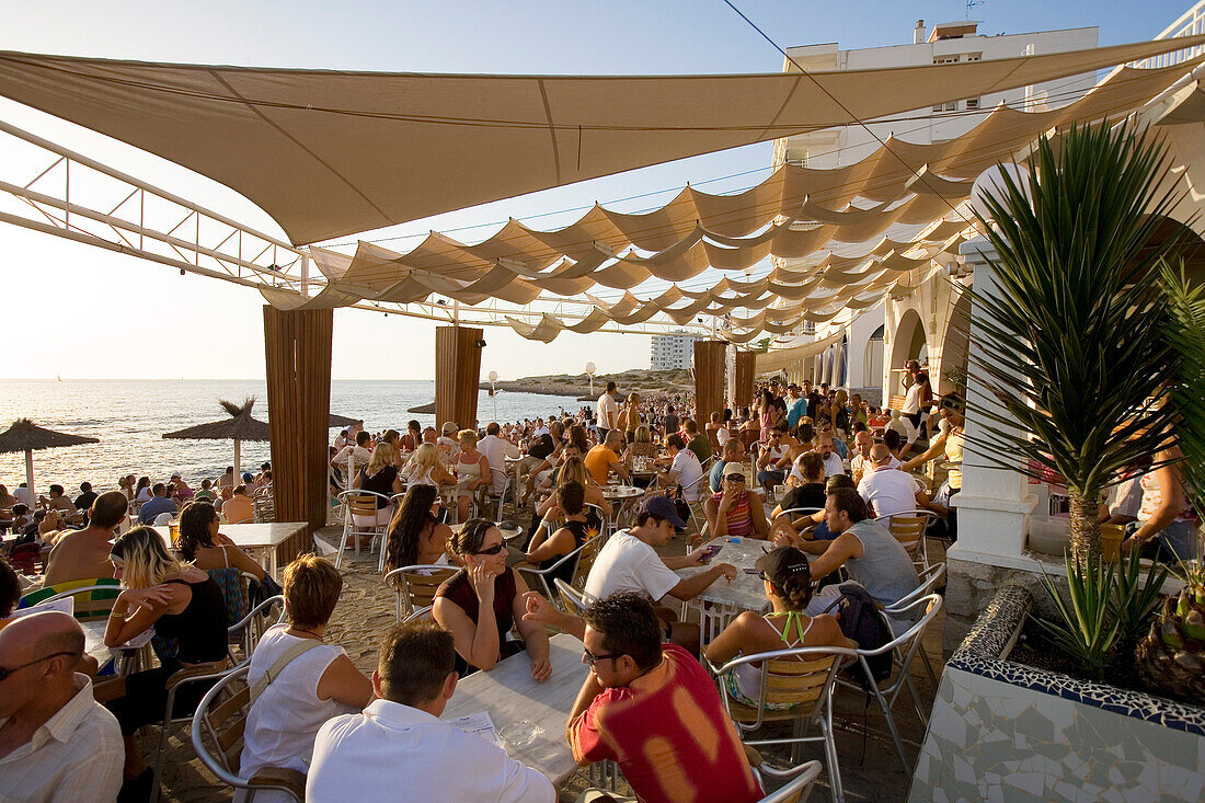 Café Savannah, Sant Antoni de Portmany, Ibiza, Balearen, Spanien
