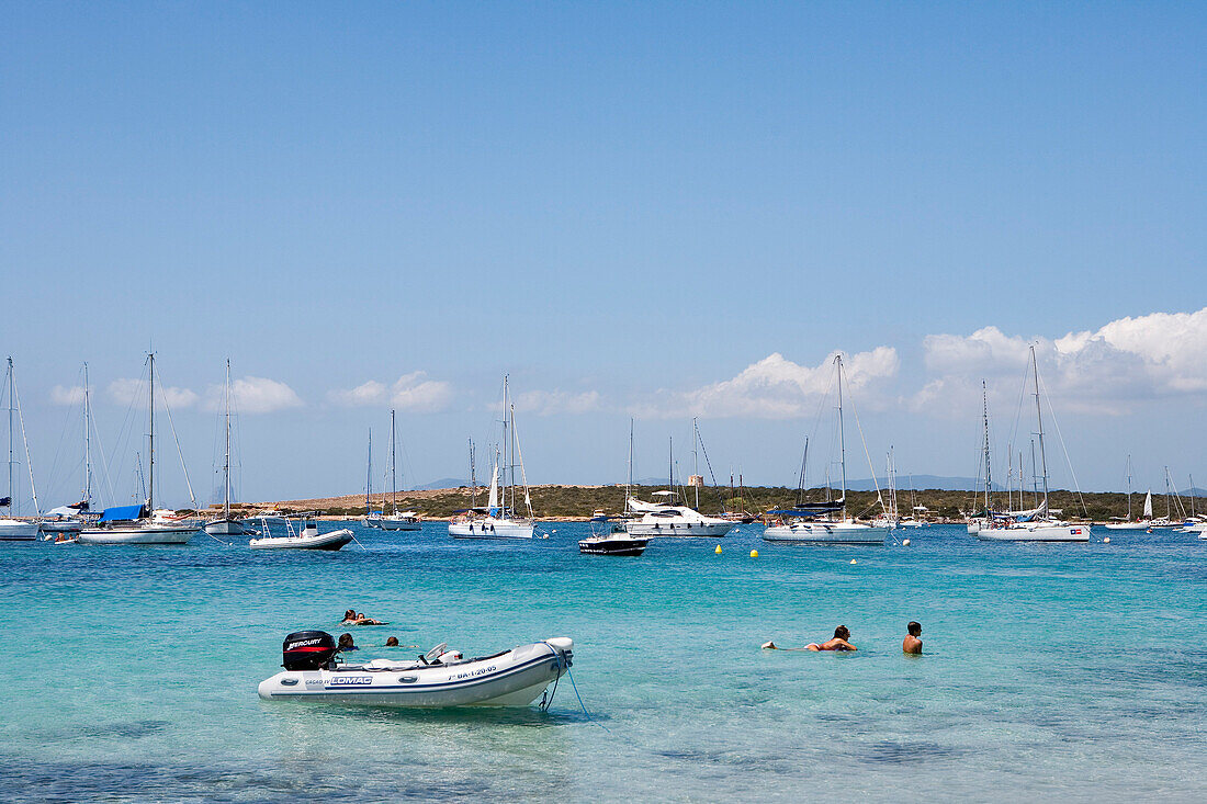 S Espalmador, Formentera, Balearen, Spanien