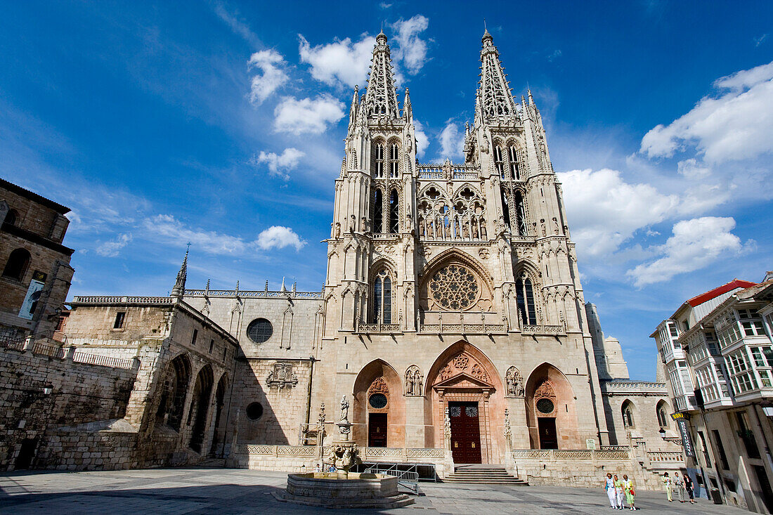 Cathedral Santa Maria, Road to Santiago, Burgos, Spain