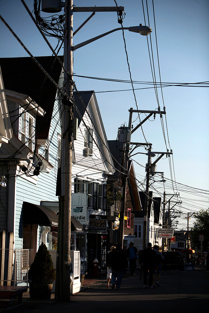 View of Provincetown, Cape Cod, Massachusetts, USA