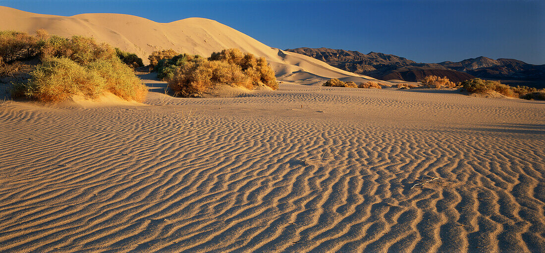Eureka Sand Dunes, Death Valley National Park, Kalifornien, USA, Amerika