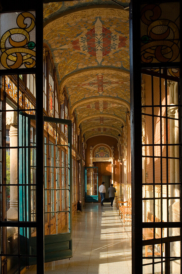 Hospital de la Santa Creu i Sant Pau, modernism, Domenech i Montaner, Eixample, Barcelona, Spain