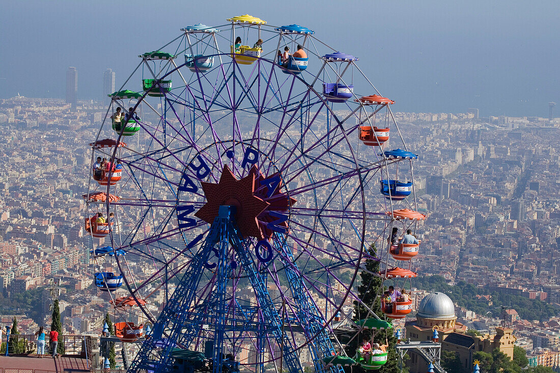 Tibidabo, Barcelona, Spanien