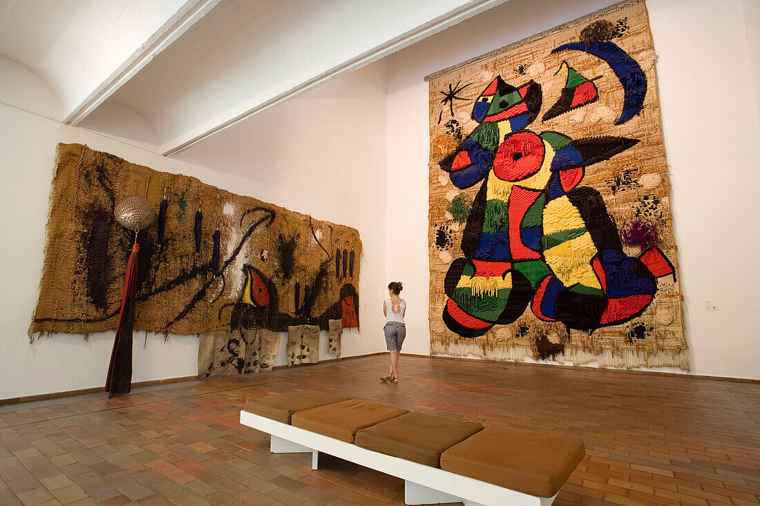 Fundacio Joan Miro, museum, Montjuic, Barcelona, Spain