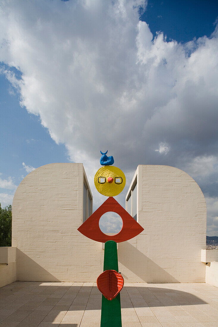 Fundacio Joan Miro, museum, Montjuic, Barcelona, Spanien