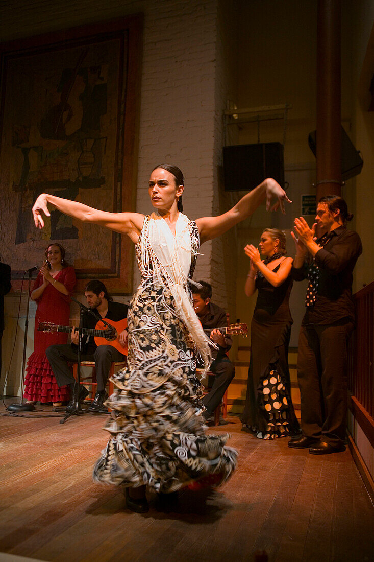 Tablao de Carmen, flamenco show, Poble Espanyol, Montjuic, Barcelona, Spanien