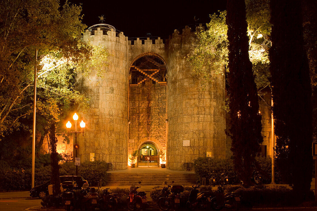 Poble Espanyol, Montjuic, Barcelona, Spain