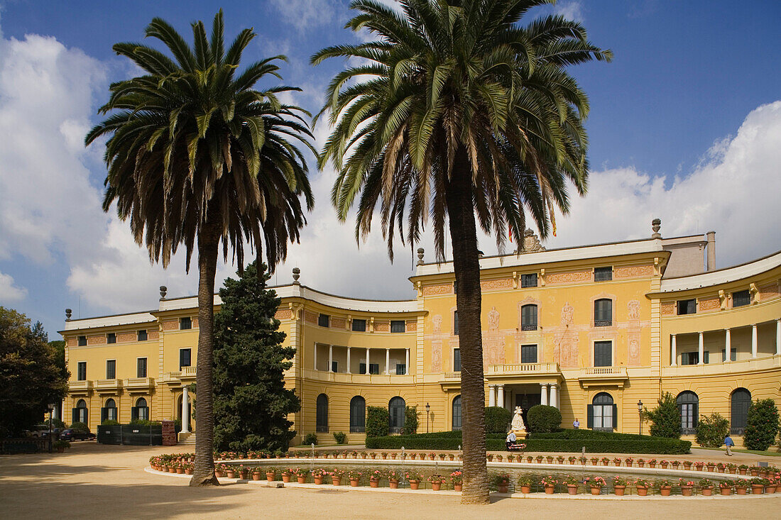 Palau Reial de Pedralbes, kings palace, Pedralbes, Barcelona, Spain