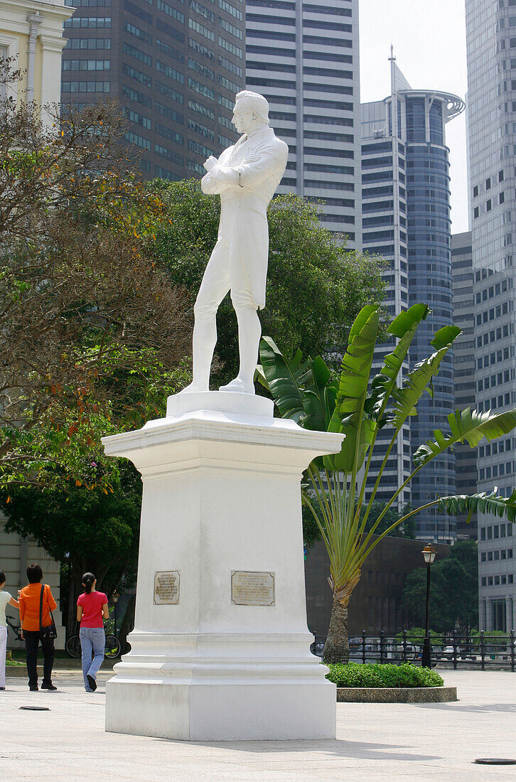 Sir Stamford Raffles Statue, Singapur