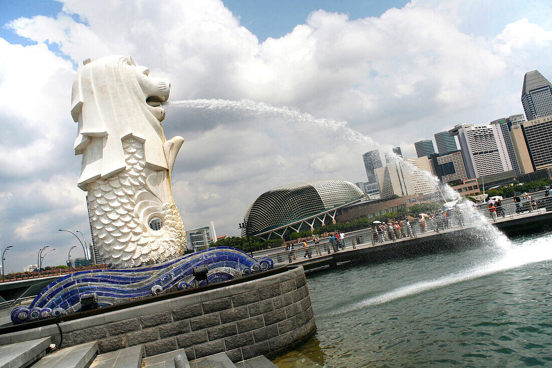 Merlion, Singapurisches Wahrzeichen, Singapur