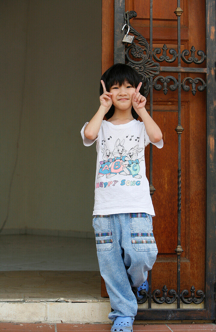 Young Girl, Joo Chiat Road, Katong, Singapore