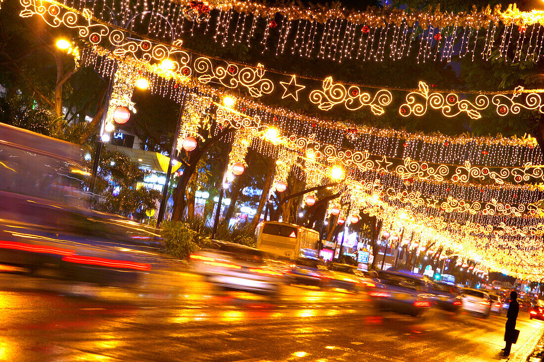 Christmas illumination, Orchard Road, Singapore
