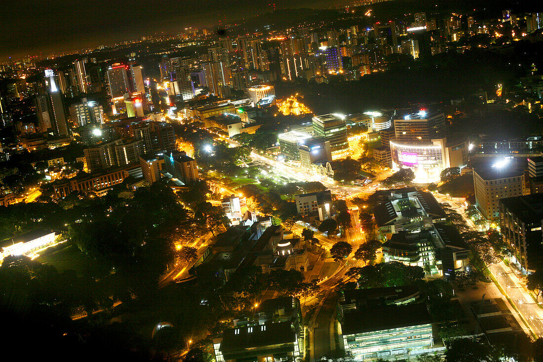 View from New Asia Bar, Singapore