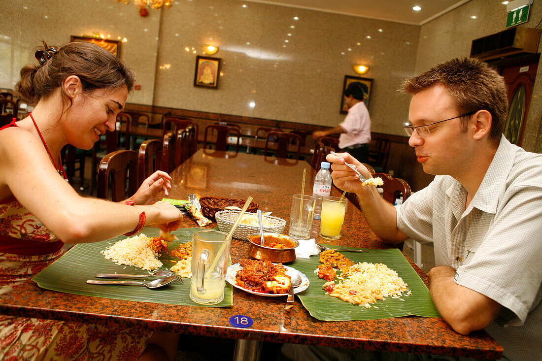 Banana Leaf Restaurant, Little India, Singapore