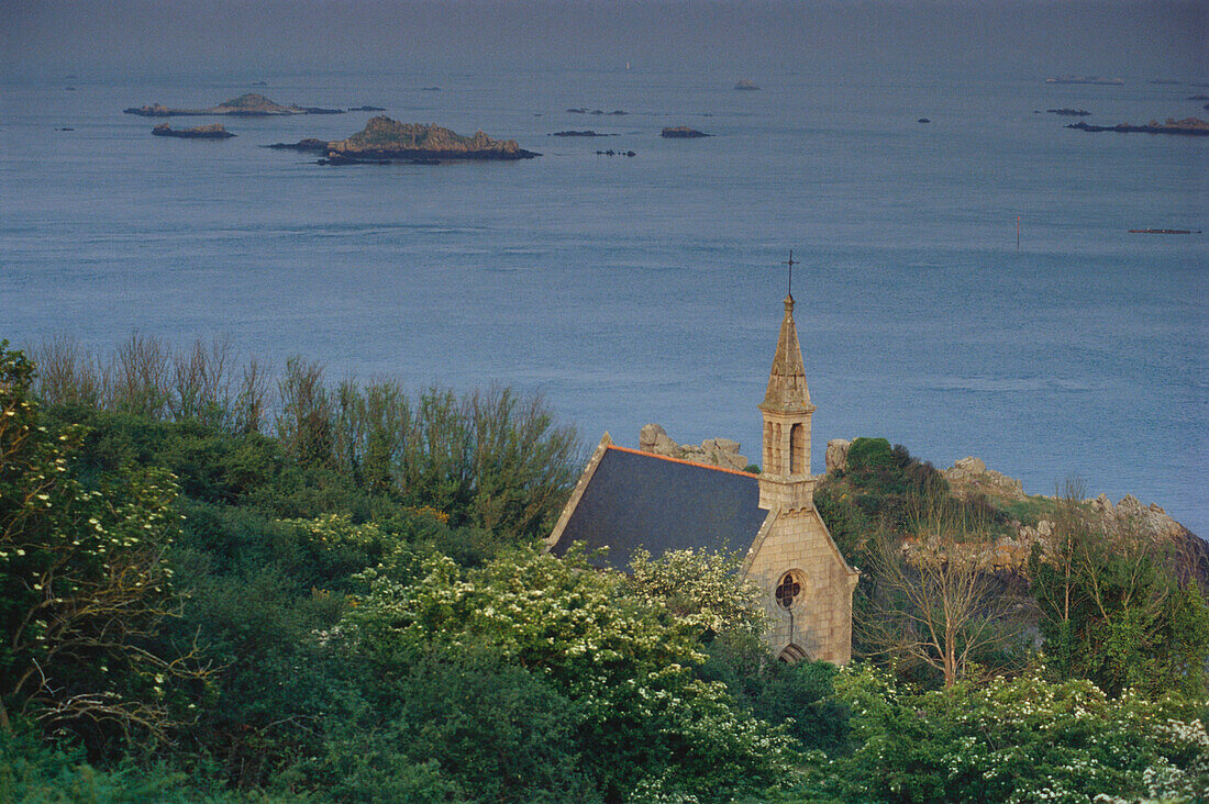 Kapelle, Perros Hammon, Bretagne, Frankreich