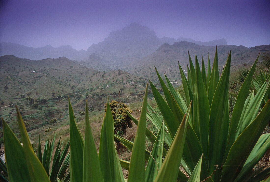 Mountain Scenery, Sao Jorghe, Santiago, Cape Verde Islands