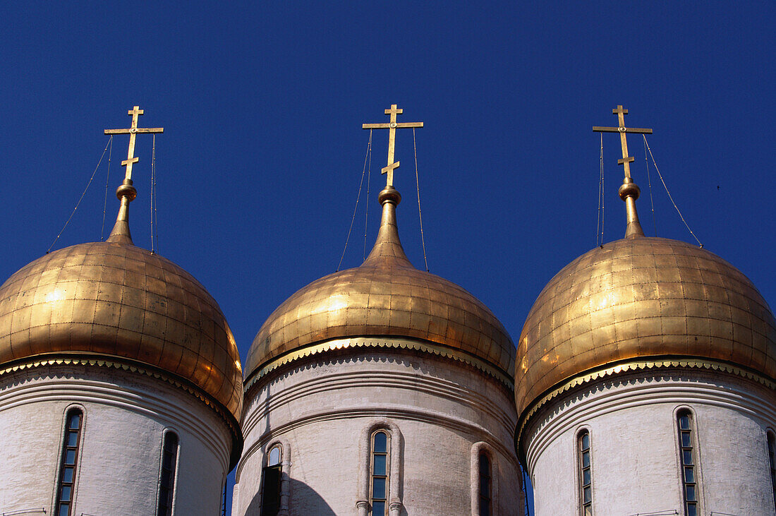 Uspenski Kathedrale, Maria Himmelfahrts Kathedrale, Kreml, Moskau, Russland