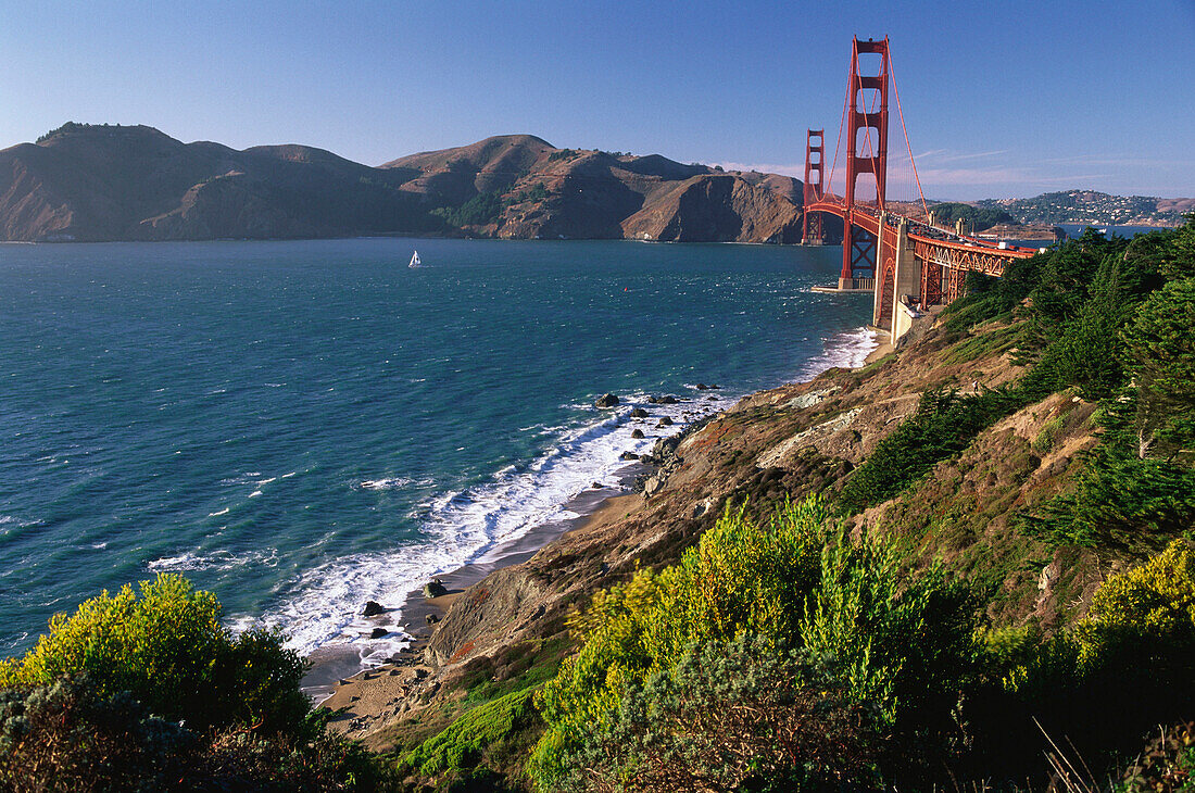 Golden Gate Bridge, San Francisco, Kalifornien, USA