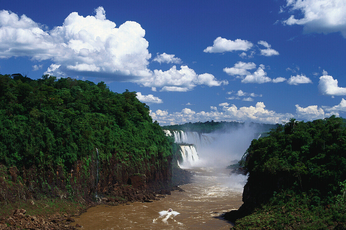 Garganta del Diablo, Teufelsschlund, Iguazu Wasserfälle, Misiones, Argentinien, Südamerika