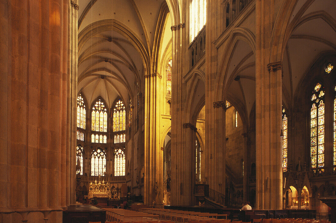 Kathedrale St. Peter, Regensburg, Bayern, Deutschland