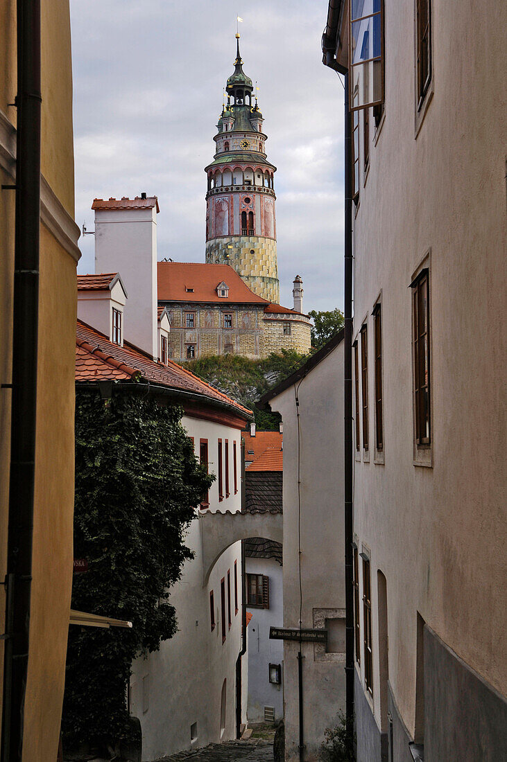 Krumau tower, Cesky Krumlov, Krumau, Czech Republic