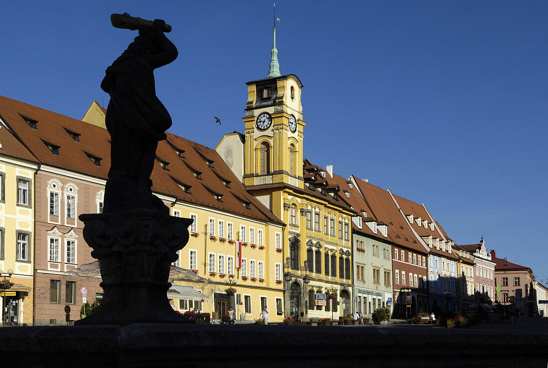 Marktplatz, Cheb Eger, Tschechien