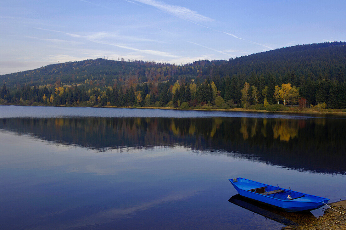 Isergebirge, Stausee des Flusses Sous, Tschechien